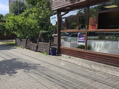 Constructie provizorie destinatie fast food