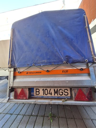 AUTOTURISME Autoturism marca REMORCA TEMA BOX culoare GRI