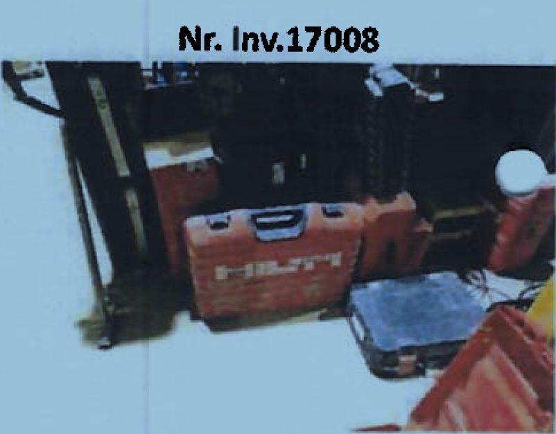 DENUMIRE BUN: CIOCAN DEMOLATOT TE 700 /  NUMAR INVENTAR: 17008; 1