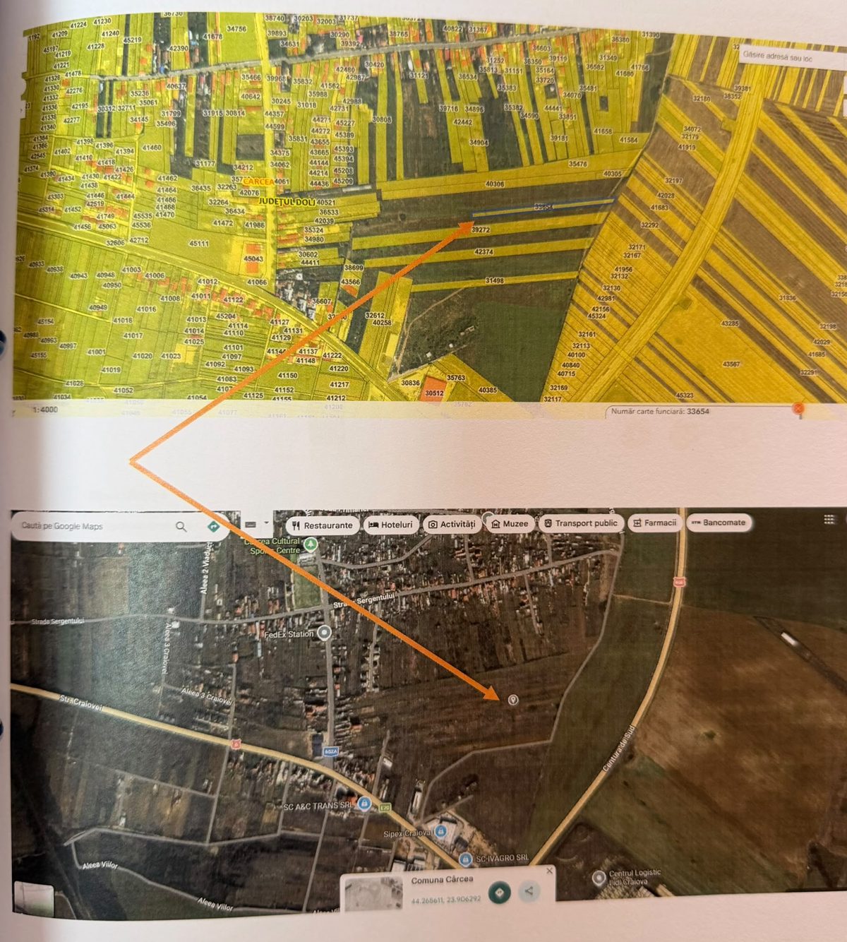 Teren extravilan în suprafata de 2700 mp 1