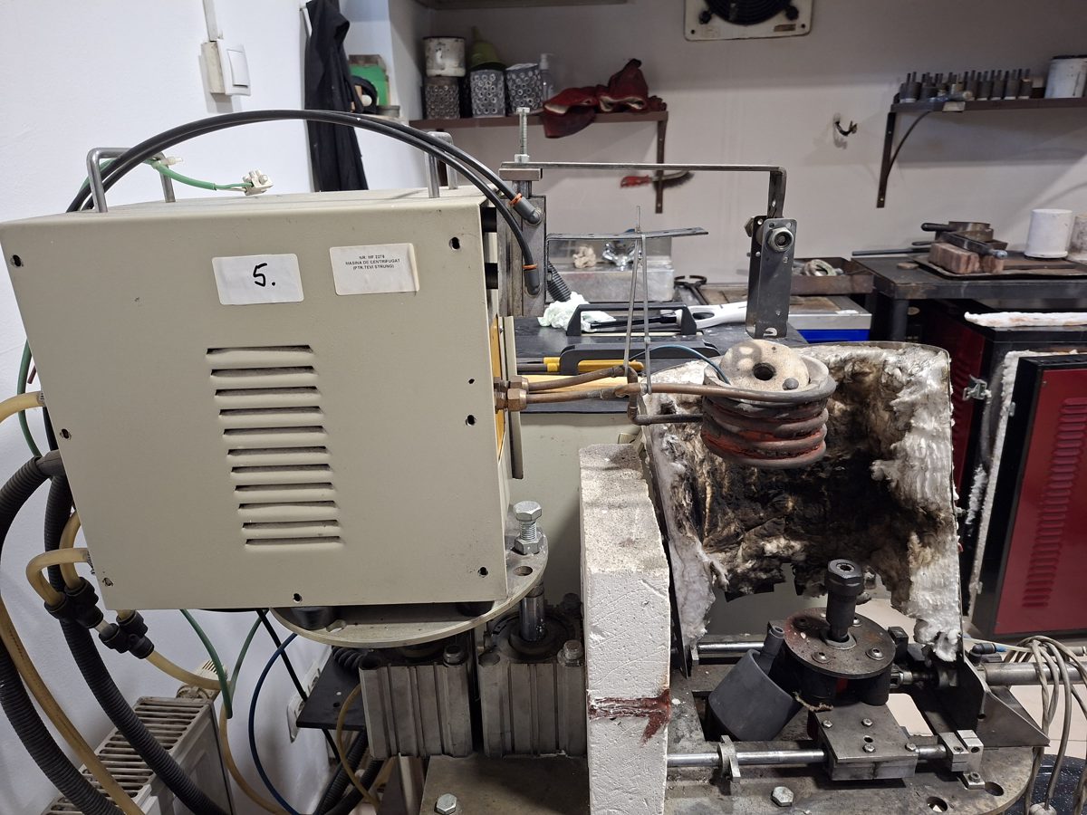 MASINA DE CENTRIFUGAT TEVI VERIGHETE, Nr de Inv. 2279 1