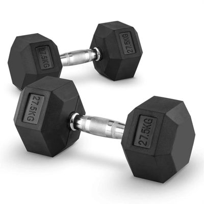 HEXAGON DUMBBELLSET 27