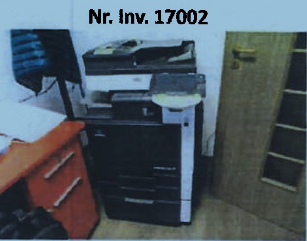 DENUMIRE BUN: COPIATOR KONICA BIZHUB C280 /  NUMAR INVENTAR: 17002; 1