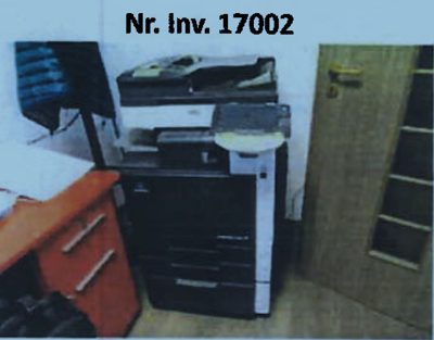 DENUMIRE BUN: COPIATOR KONICA BIZHUB C280 /  NUMAR INVENTAR: 17002;