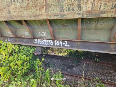 Vagon 315393331642 - VAGON MARFA .UAGPS (1980)