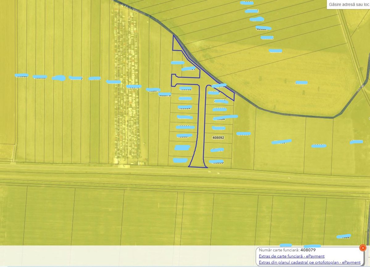 Teren construibil - Intravilan extins in suprafata de 860 MP 1