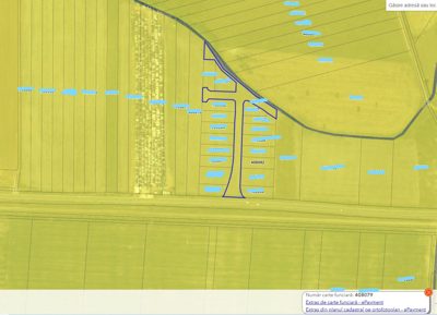 Teren construibil - Intravilan extins in suprafata de 860 MP