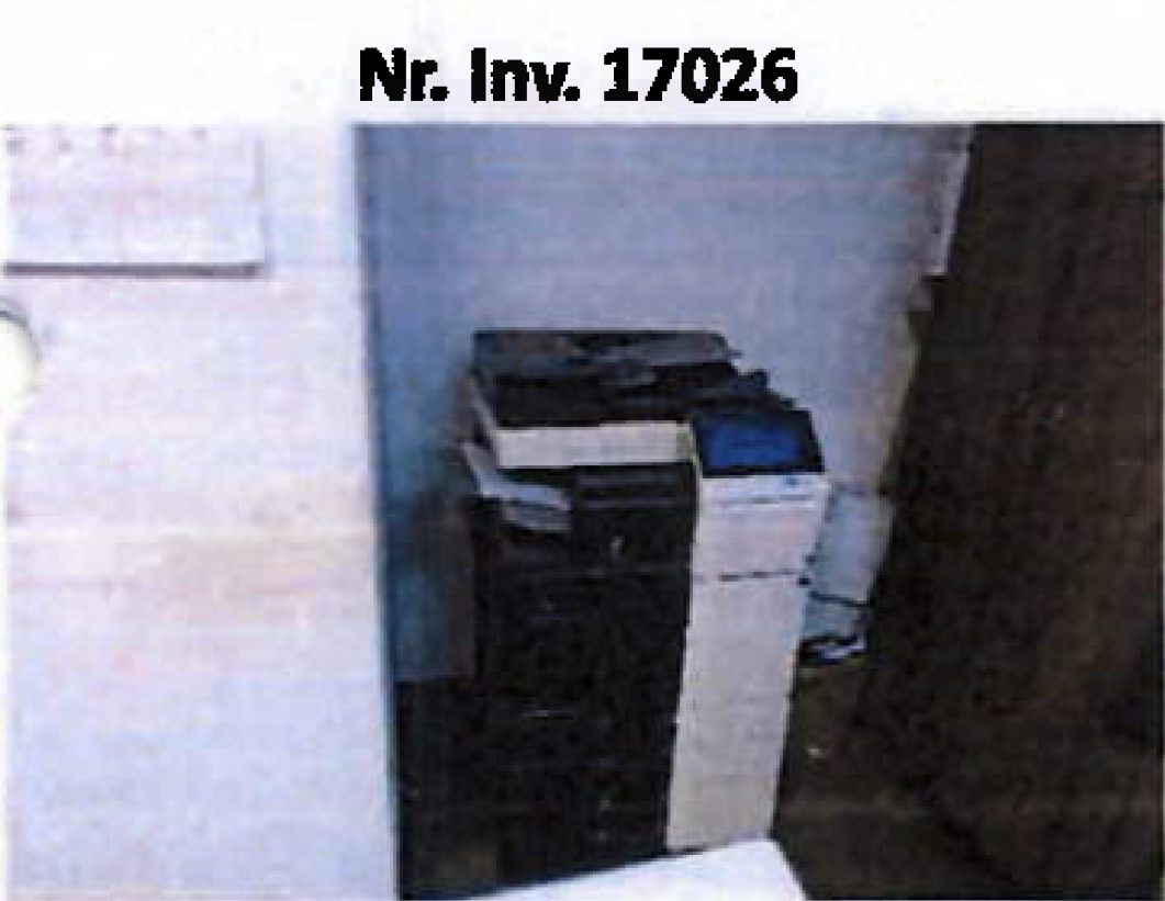 DENUMIRE BUN: COPIATOR KM BIZ C284E /  NUMAR INVENTAR: 17026; 1