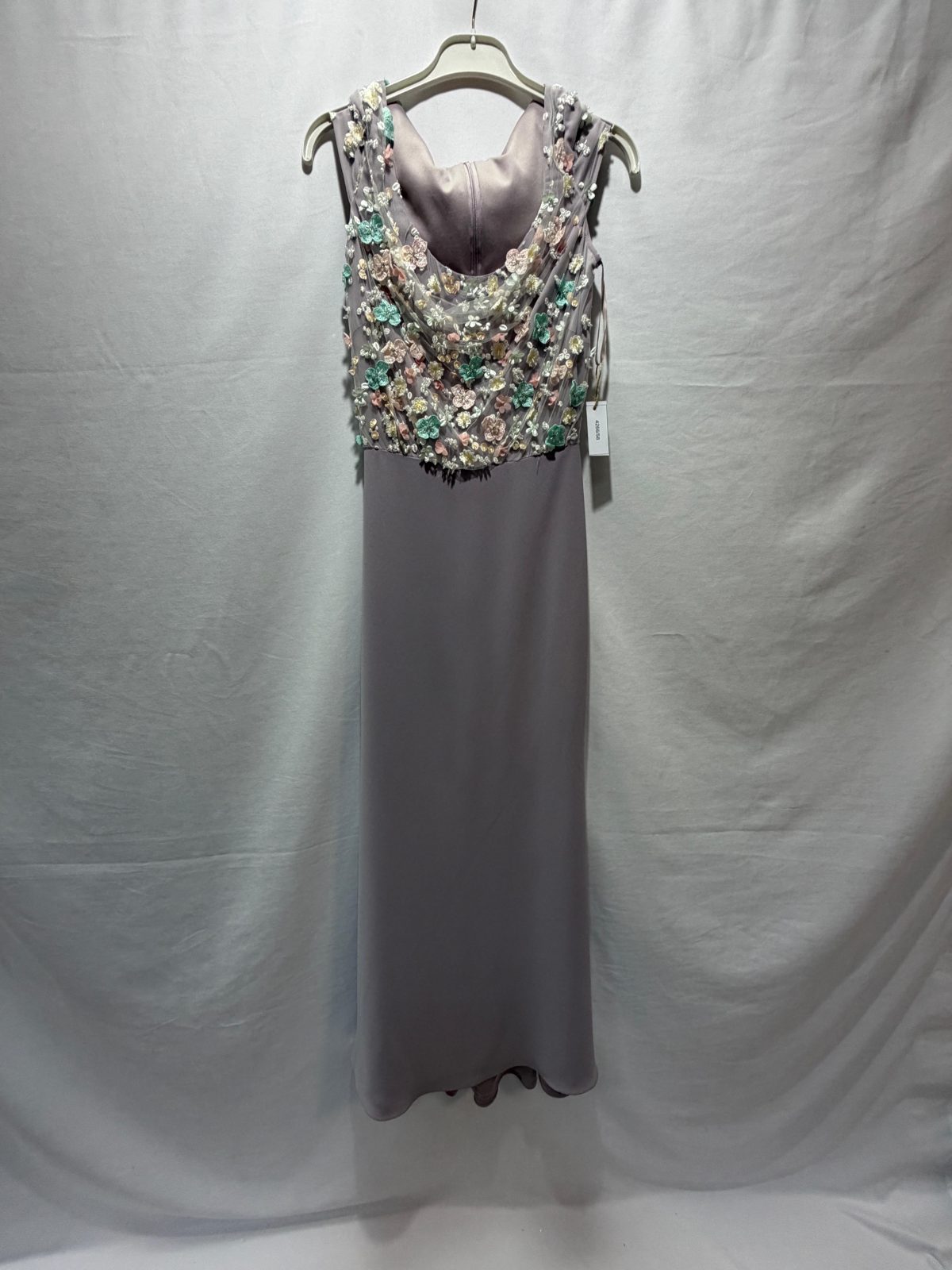 Rochie gala cu flori/liliac 802 1