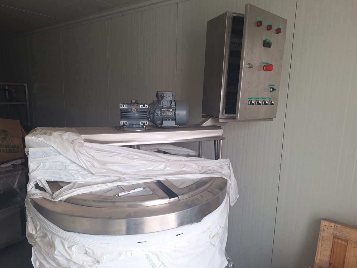 vana pasteurizare si inchegare 500L 1